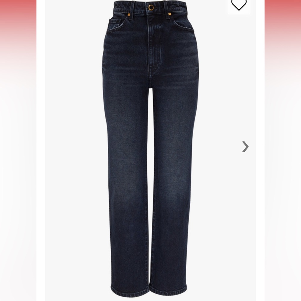 KHAITE the Abigail Jean size 26 simsbury stretch